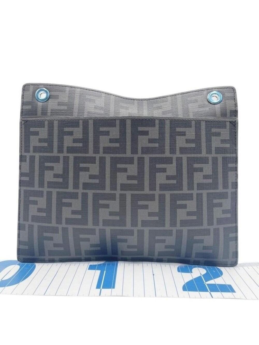 Fendi Front Pocket Messenger Bag Zucca #286997F55B